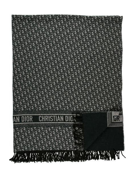 christian dior throw blanket